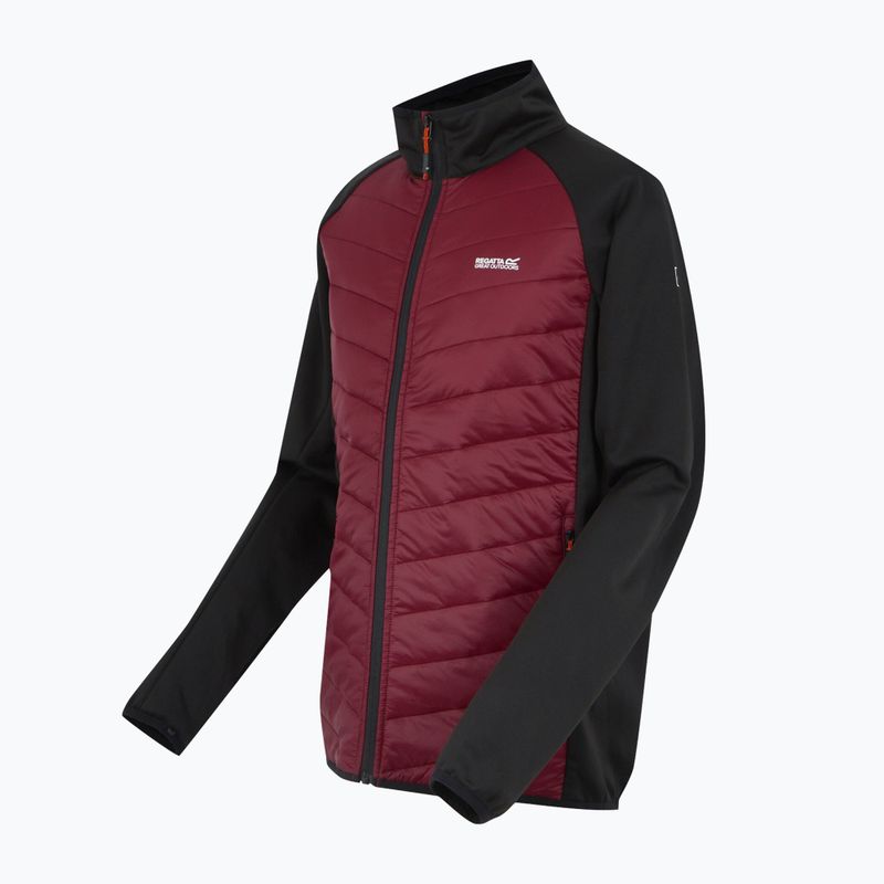 Куртка 3в1 чоловіча REGATTA Sacramento dark maroon/black 15