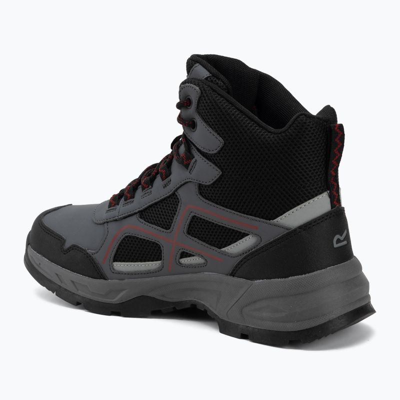 Взуття туристичне чоловіче REGATTA Vendeavour granite/rio red 3
