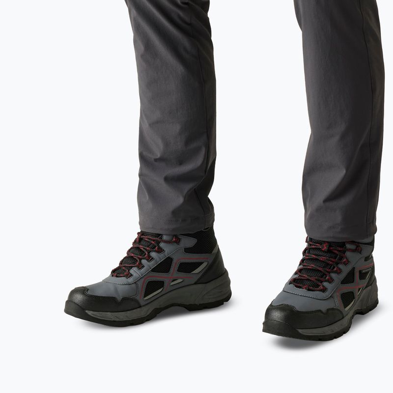 Взуття туристичне чоловіче REGATTA Vendeavour granite/rio red 5