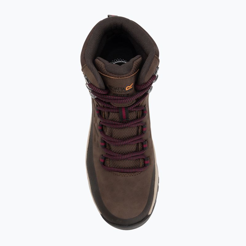 Черевики трекінгові жіночі REGATTA Blake chestnut/dark pimento 5