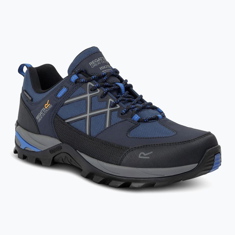 Чоловічі трекінгові черевики REGATTA Samaris III Low navy/snorkel blue