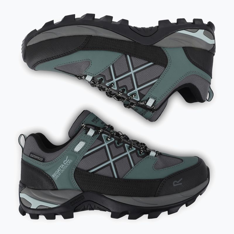 Взуття трекінгове жіноче REGATTA Samaris III Low spruce green/granite 5