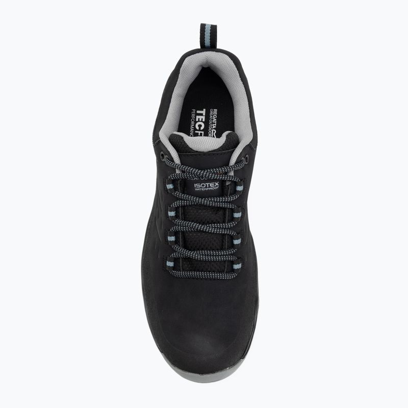 Черевики трекінгові чоловічі REGATTA Blake Low black/grnhze 5