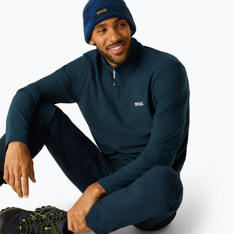 Кофта флісова чоловіча Regatta Thompson Marl moonlight denim 7