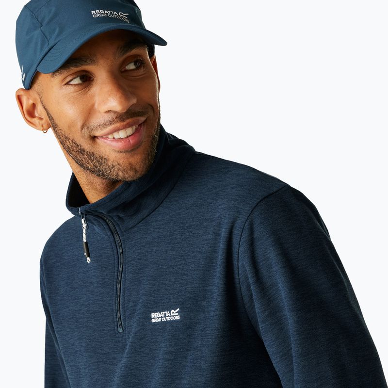 Кофта флісова чоловіча Regatta Thompson Marl moonlight denim 8