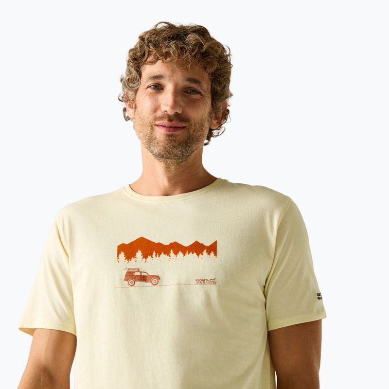 Футболка чоловіча Regatta ClineIX white stone wilderness 4