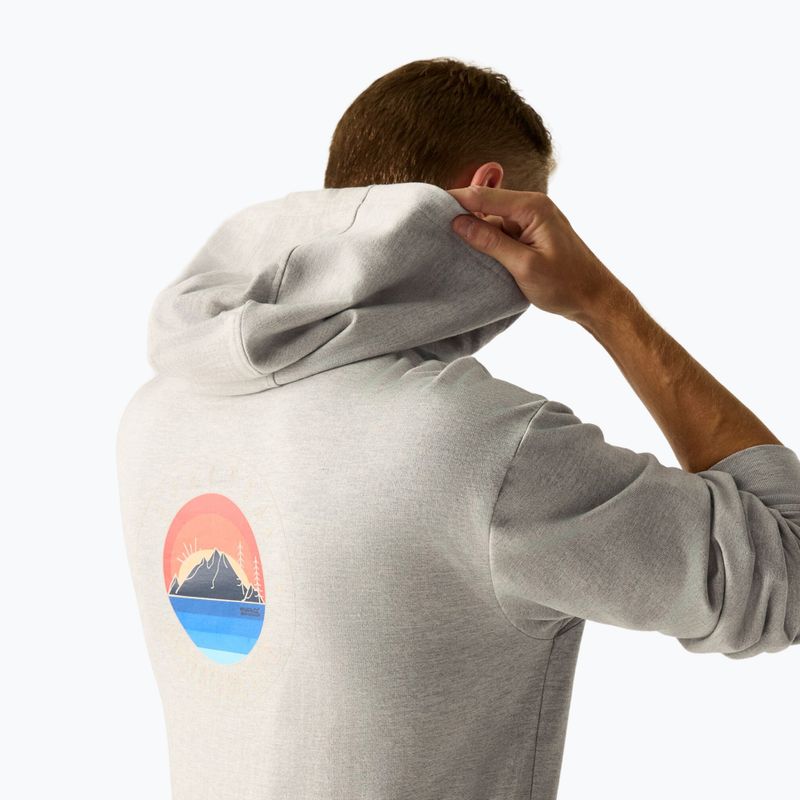 Кофта чоловіча REGATTA Cline Hoody grey marl 4