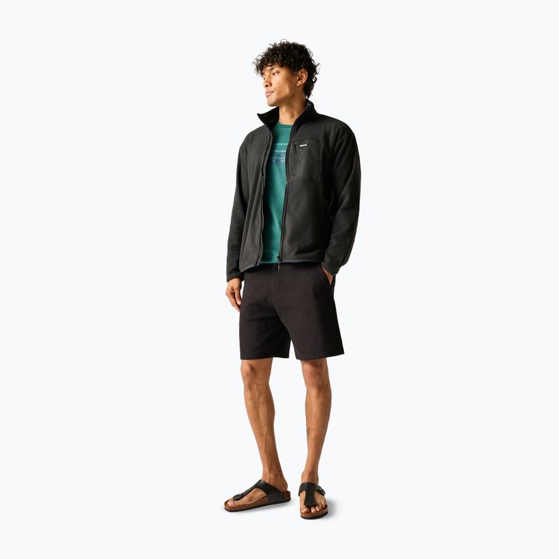 Кофта флісова чоловіча REGATTA  Frankie Full Zip Fleece black/black 2