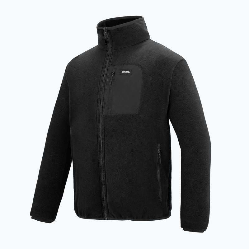 Кофта флісова чоловіча REGATTA  Frankie Full Zip Fleece black/black 8