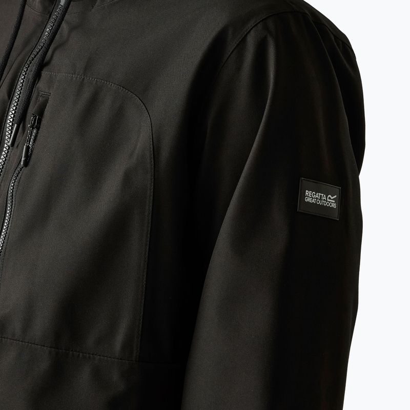Куртка дощовик чоловіча REGATTA Waterproof Shell Frankie black 6
