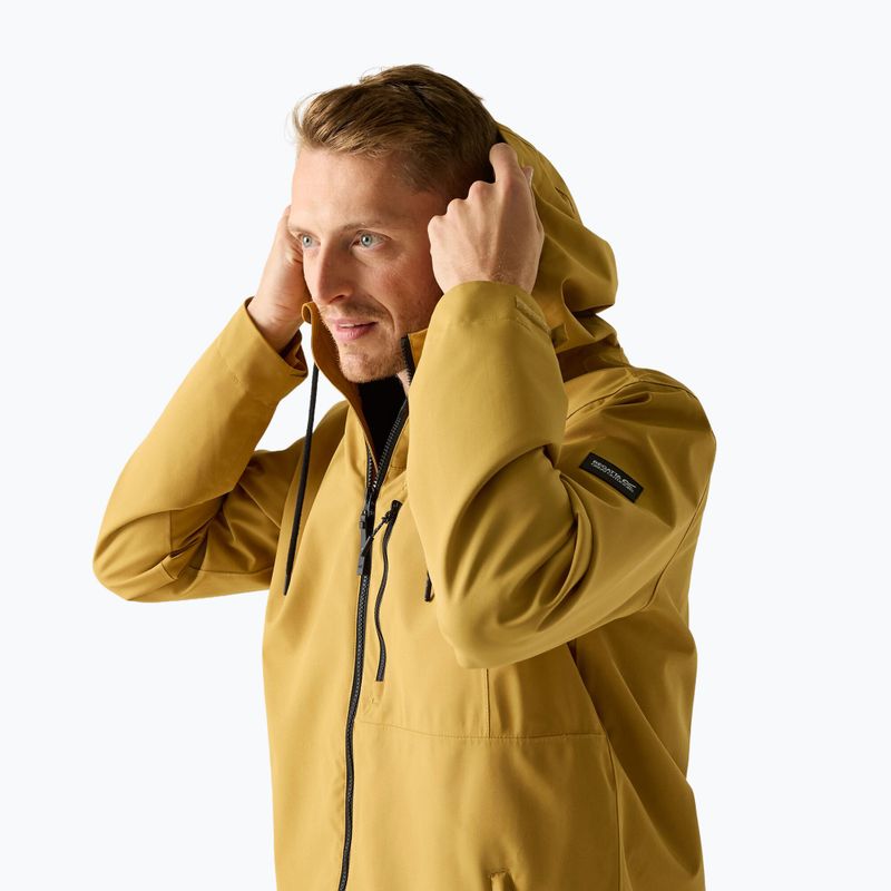 Куртка дощовик чоловіча REGATTA Waterproof Shell Frankie wood brown 5