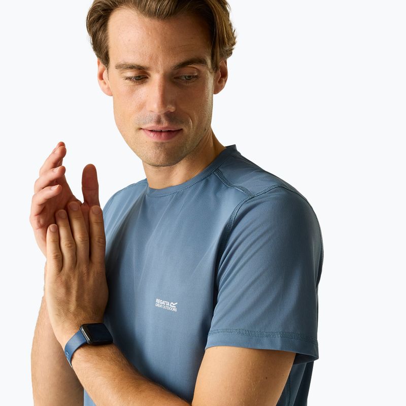 Футболка чоловіча REGATTA Mindoi Anti Insect china blue 4