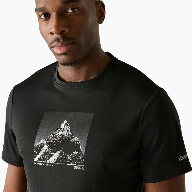 Футболка трекінгова чоловіча REGATTA Fingal black 4