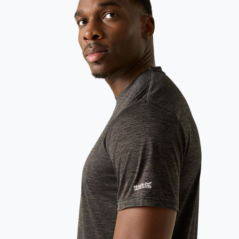 Футболка трекінгова чоловіча REGATTA Fingal ash marl 4