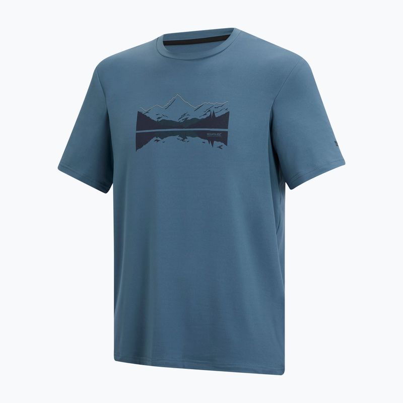 Футболка трекінгова чоловіча REGATTA Fingal Stretch china blue 7