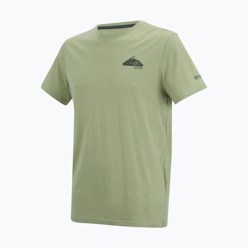 Футболка трекінгова чоловіча REGATTA Breezed light sage 7
