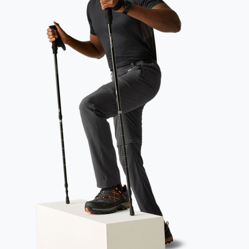 Штани трекінгові чоловічі REGATTA Anti Insect Travel Light ash 3