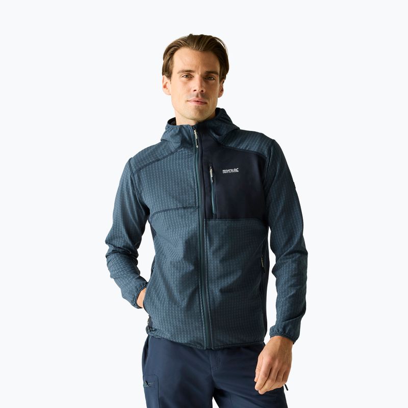 Кофта флісова чоловіча REGATTA Alven night sky/navy