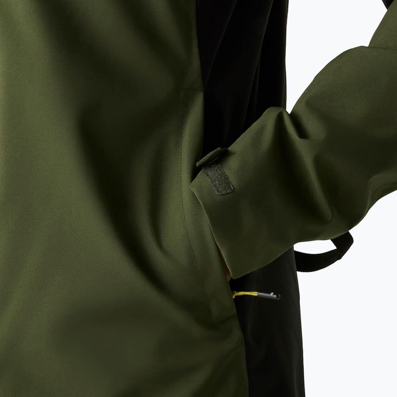 Куртка дощовик чоловіча REGATTA Birchdale II dark khaki/black 10