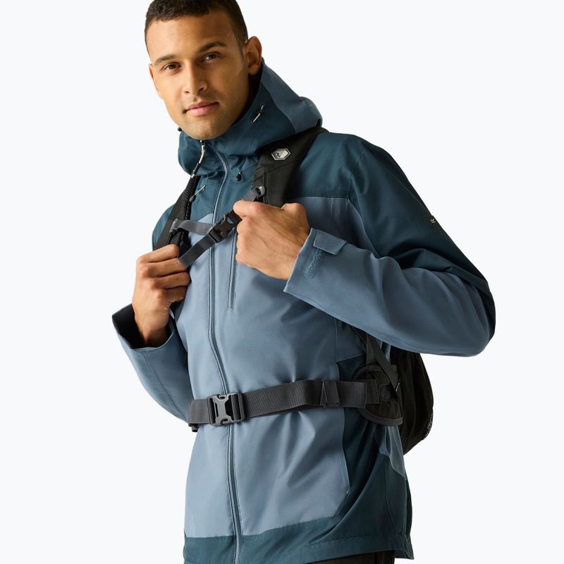 Куртка дощовик чоловіча REGATTA Highton Stretch IV chine blue/night sky 5