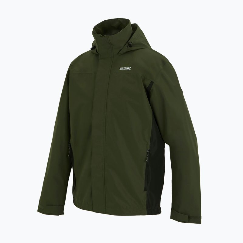 Куртка софтшелл чоловіча REGATTA Matt II dark khaki/black 10