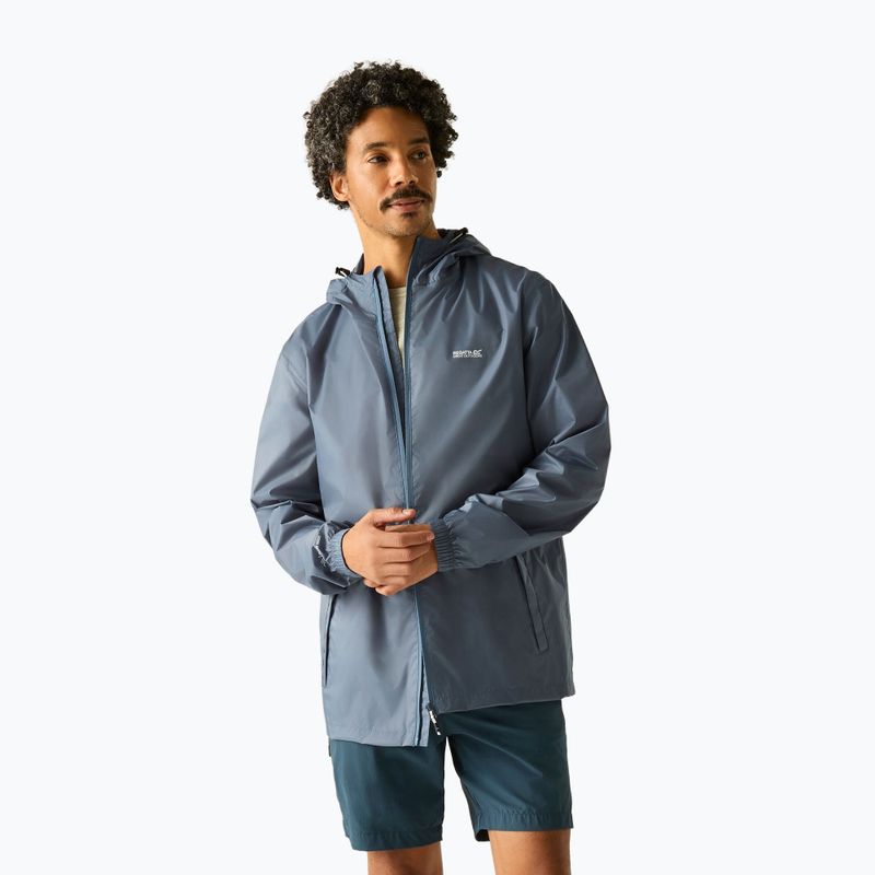 Куртка дощовик чоловіча REGATTA Pack-It III china blue 4