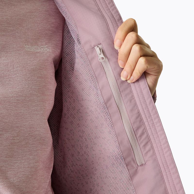 Куртка дощовик жіноча REGATTA Hamara IV powder lilac 6