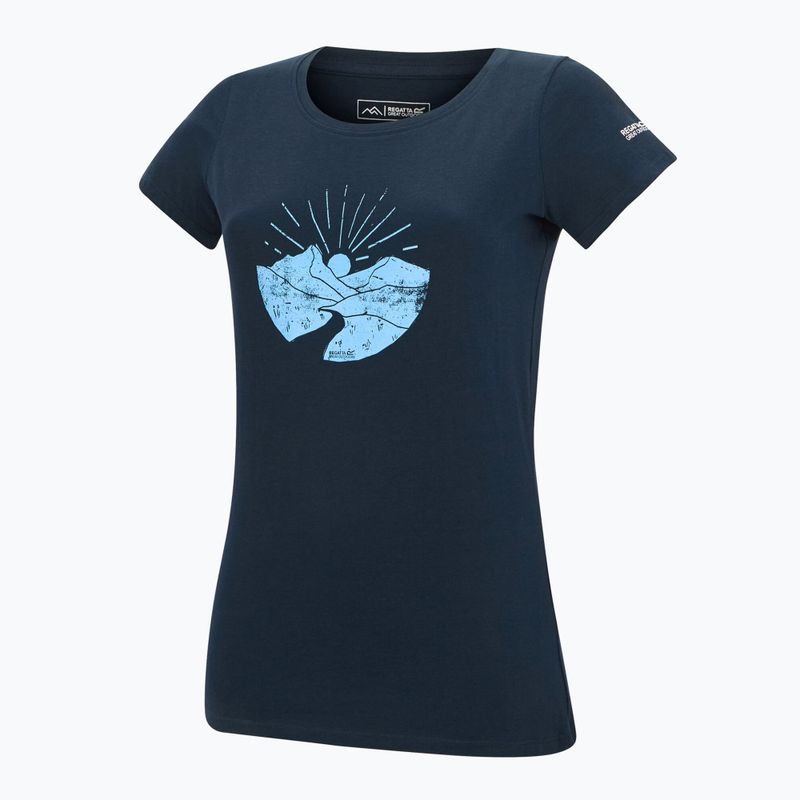 Футболка трекінгова жіноча REGATTA Breezed navy 3