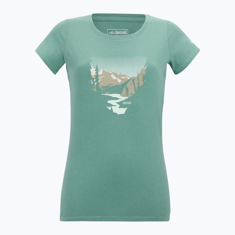 Футболка трекінгова жіноча REGATTA Breezed ivy moss 6