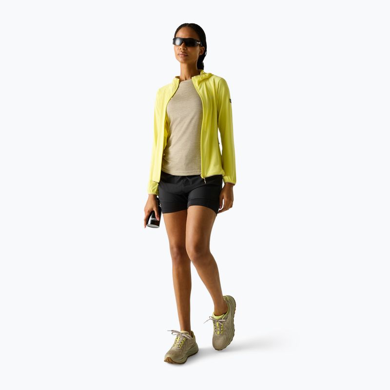Кофта трекінгова жіноча REGATTA Huntdale canary yellow 2