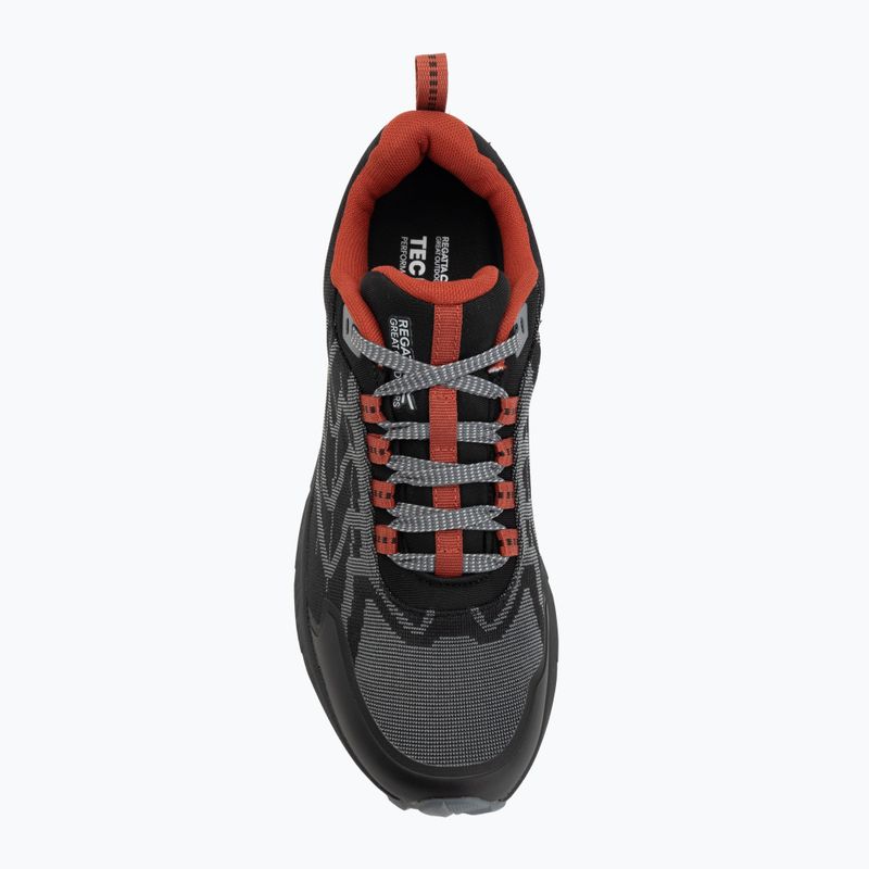 Черевики трекінгові чоловічі REGATTA Cruize dark storm/brick 5