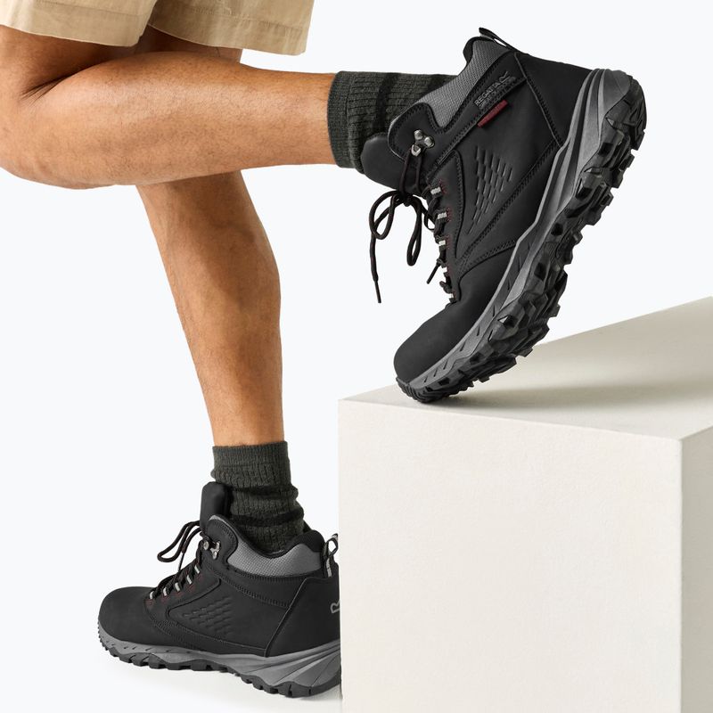 Взуття трекінгове чоловіче REGATTA Amble Boot Waterproof black/riored 7