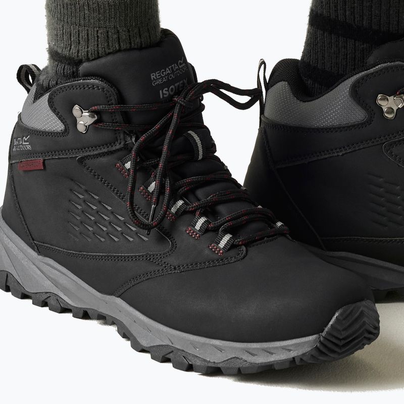 Взуття трекінгове чоловіче REGATTA Amble Boot Waterproof black/riored 8