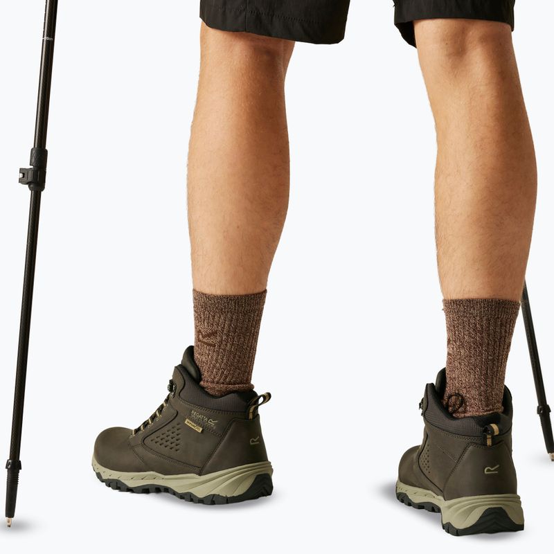 Взуття трекінгове чоловіче REGATTA Amble Boot Waterproof peat/tan 7