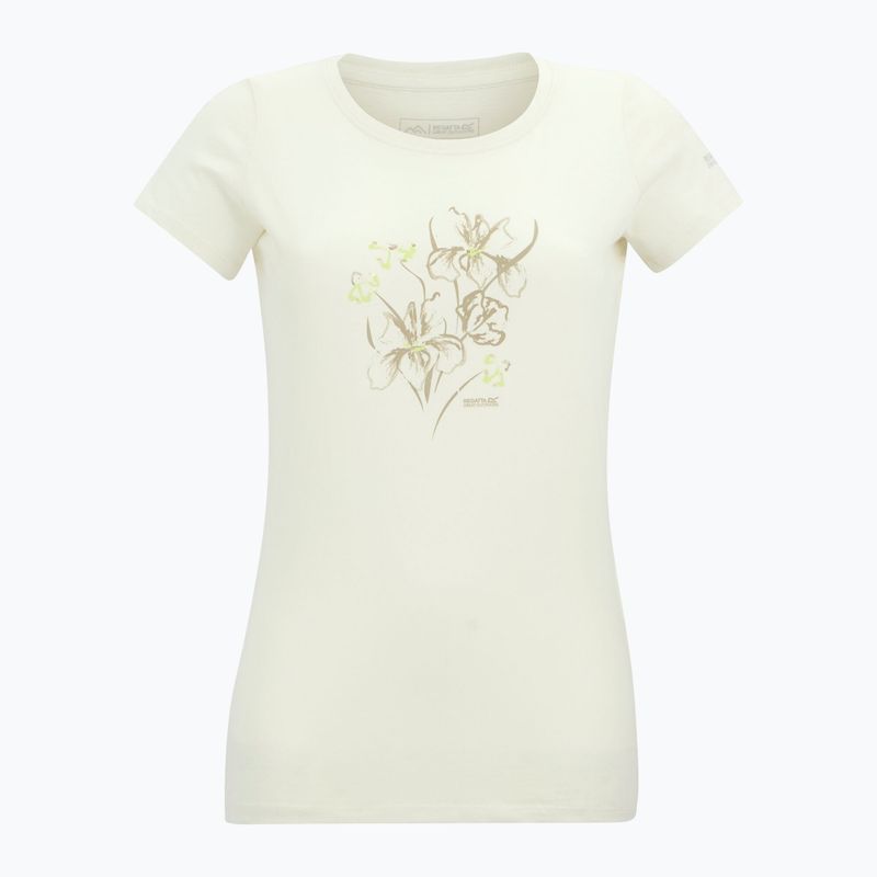 Футболка трекінгова жіноча REGATTA Breezed barley white 6