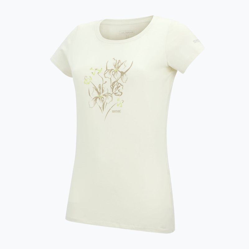 Футболка трекінгова жіноча REGATTA Breezed barley white 8