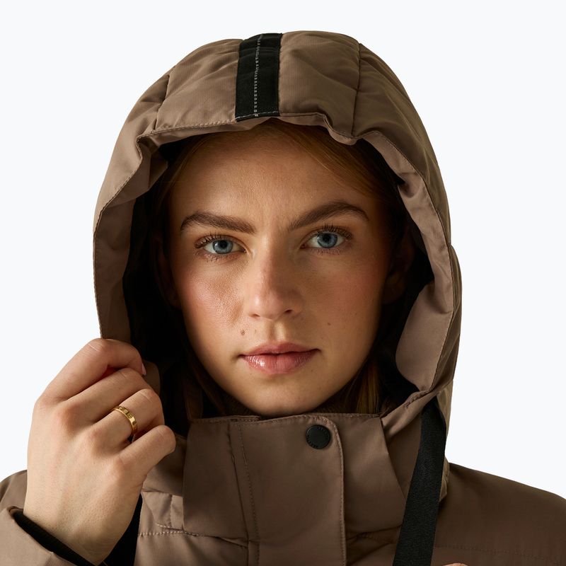 Пальто утеплене жіноче REGATTA Eryn mocha/black 9