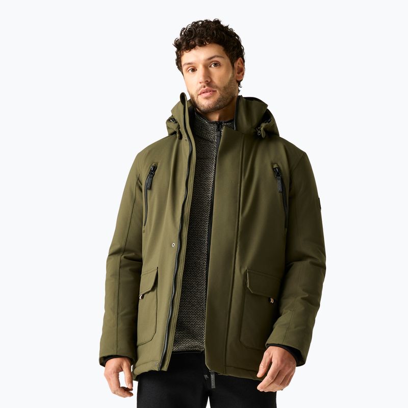 Куртка дощовик чоловіча REGATTA Marron dark khaki 4