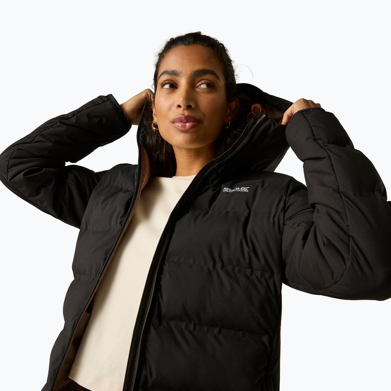 Пальто утеплене жіноче REGATTA Altoro Thermal Long black/mocha 9