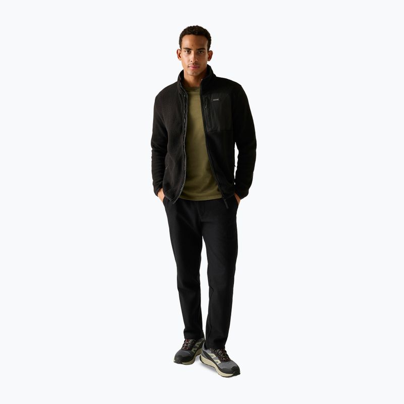 Кофта флісова чоловіча REGATTA Frankie Borg black/black 2