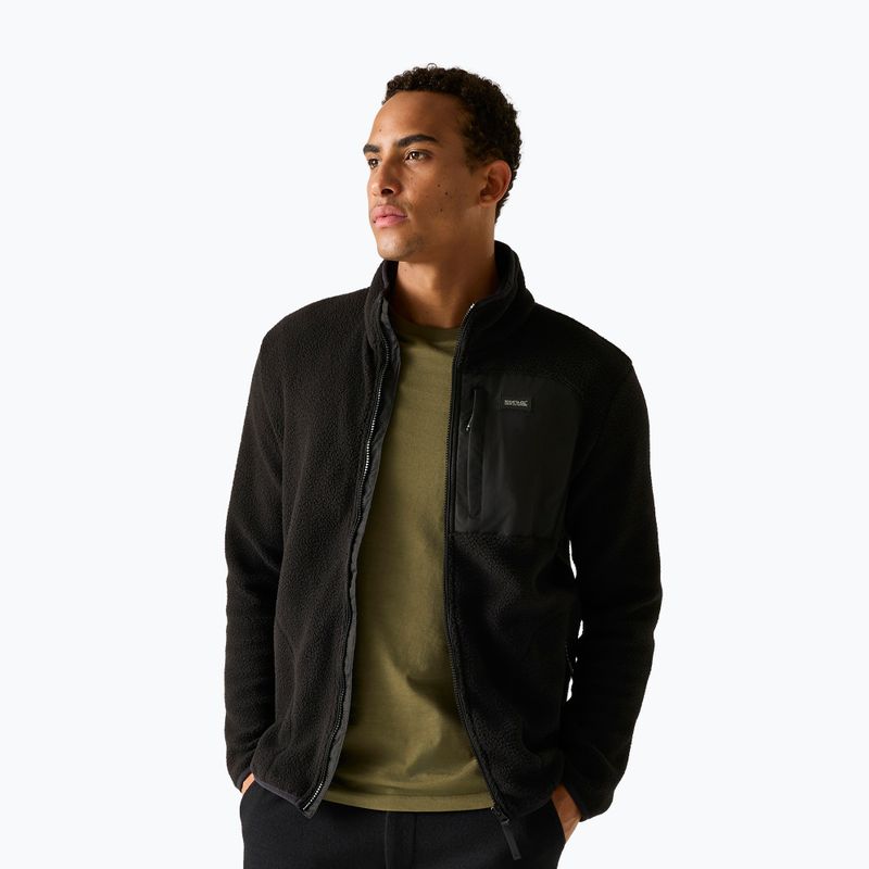Кофта флісова чоловіча REGATTA Frankie Borg black/black 5