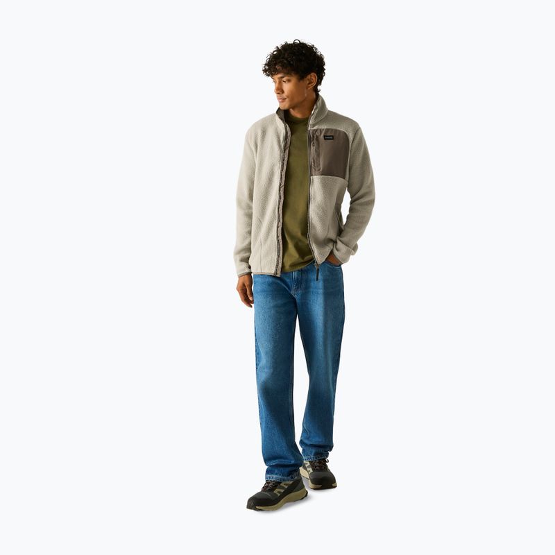 Кофта флісова чоловіча REGATTA Frankie Borg abbeystone/smokey olive 3