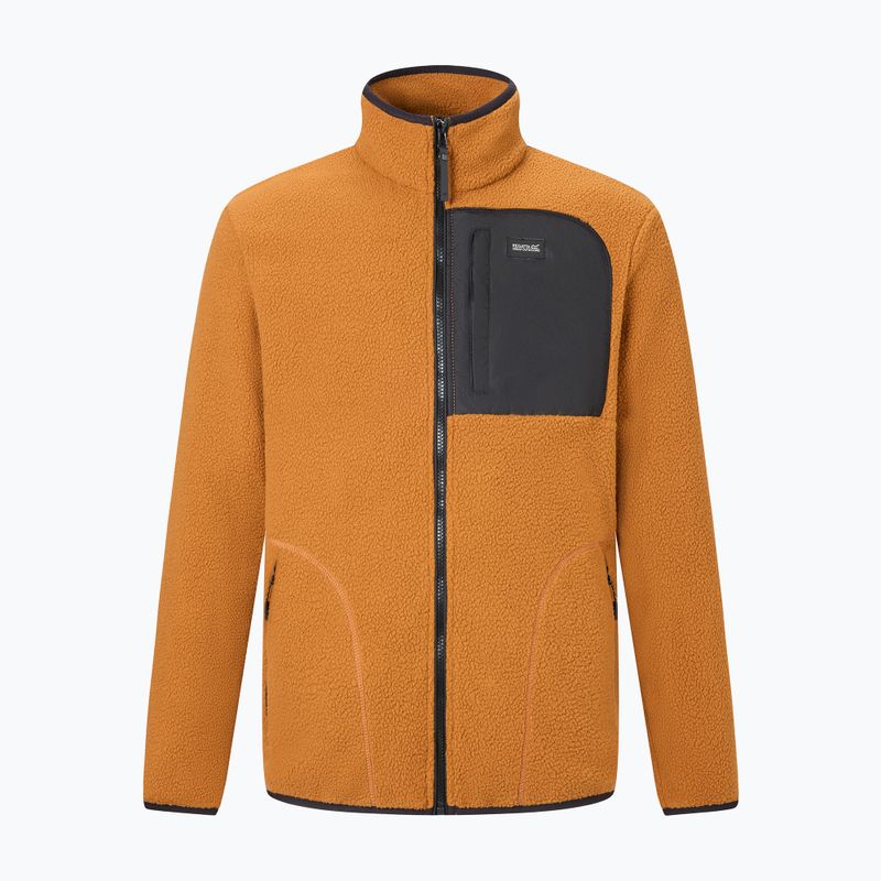 Кофта флісова чоловіча REGATTA Frankie Borg rich tan/black 7