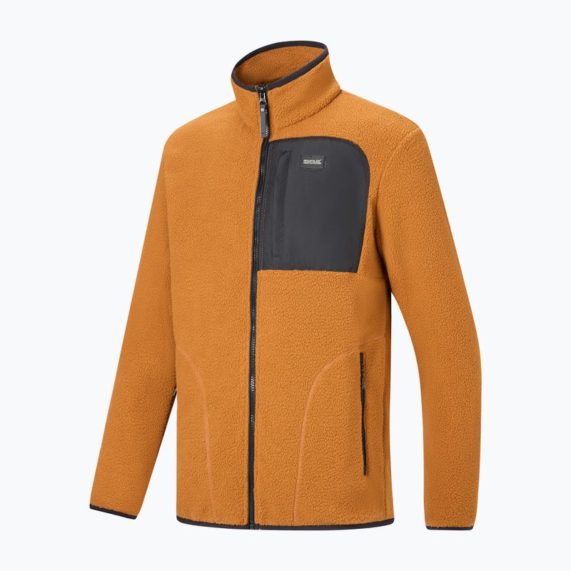 Кофта флісова чоловіча REGATTA Frankie Borg rich tan/black 9