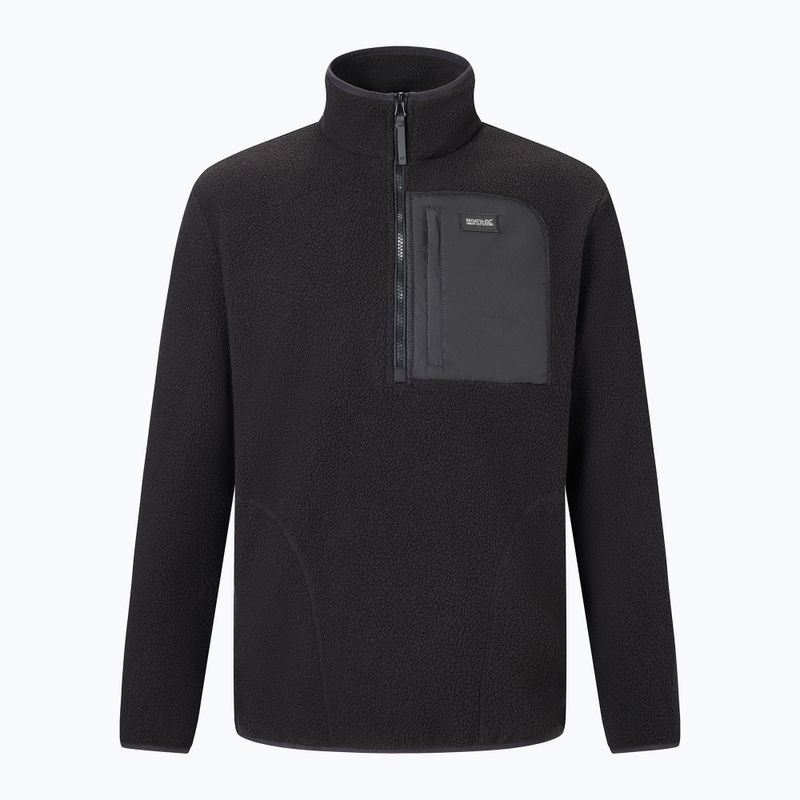 Кофта флісова чоловіча REGATTA Frankie Borg Half Zip black/black 8