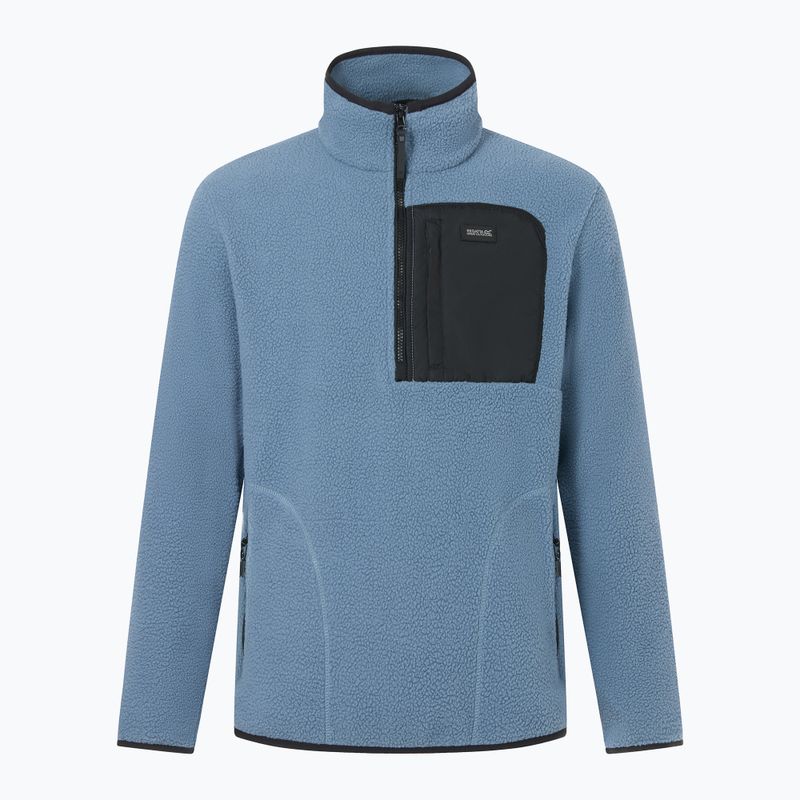 Кофта флісова чоловіча REGATTA Frankie Borg Half Zip grey mirage/black 7