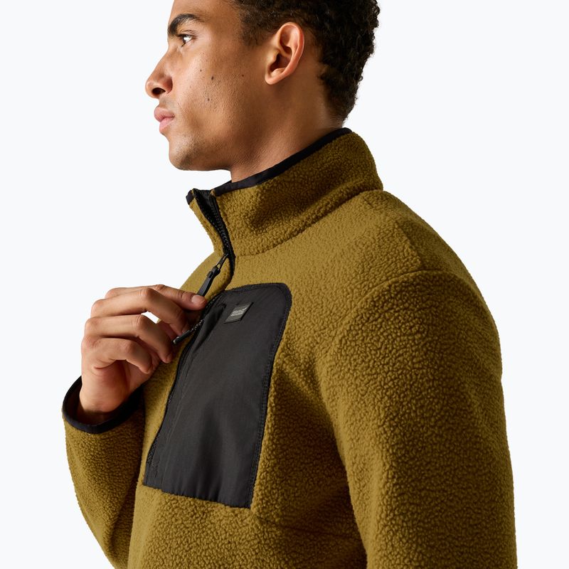 Кофта флісова чоловіча REGATTA Frankie Borg Half Zip rich tan/black 6