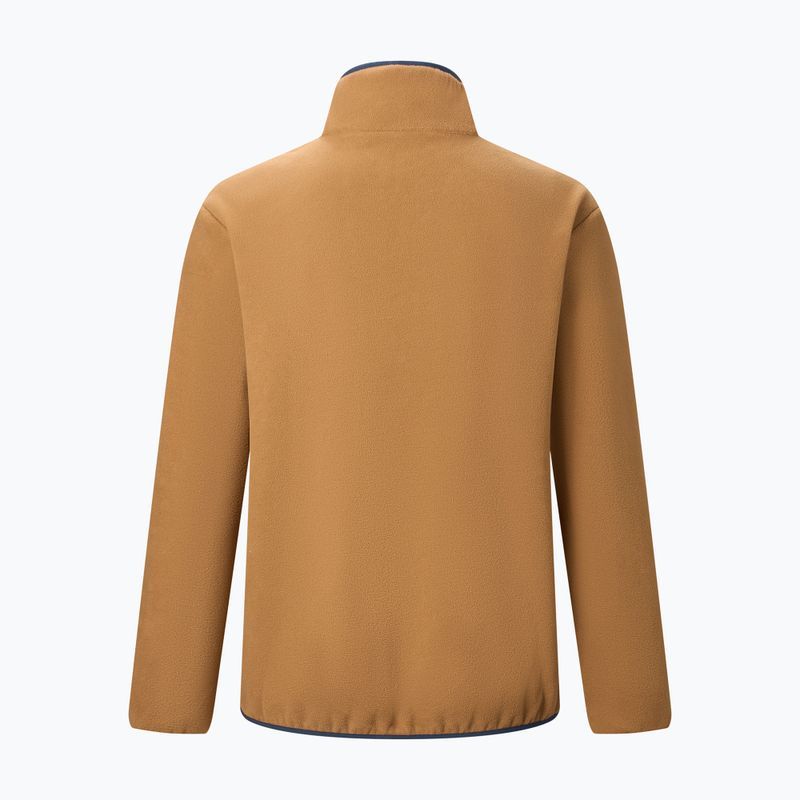 Кофта флісова чоловіча REGATTA Frankie Half Zip rich tan/navy 8
