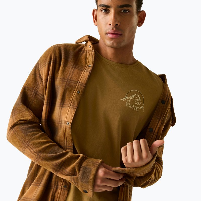Футболка чоловіча Regatta ClineIX rich tan original outdoor 5