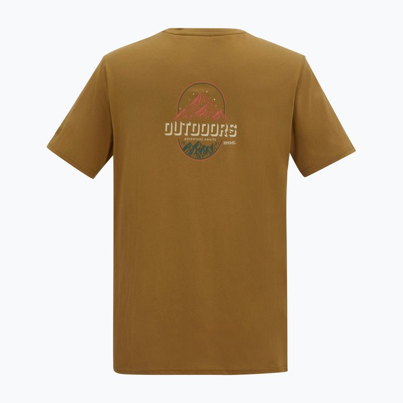 Футболка чоловіча Regatta ClineIX rich tan original outdoor 8